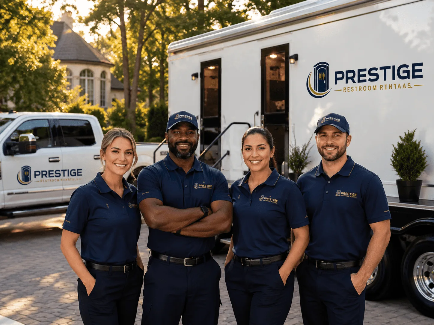 Trusted Luxury Portable Restrooms company in Lower Salem, OH